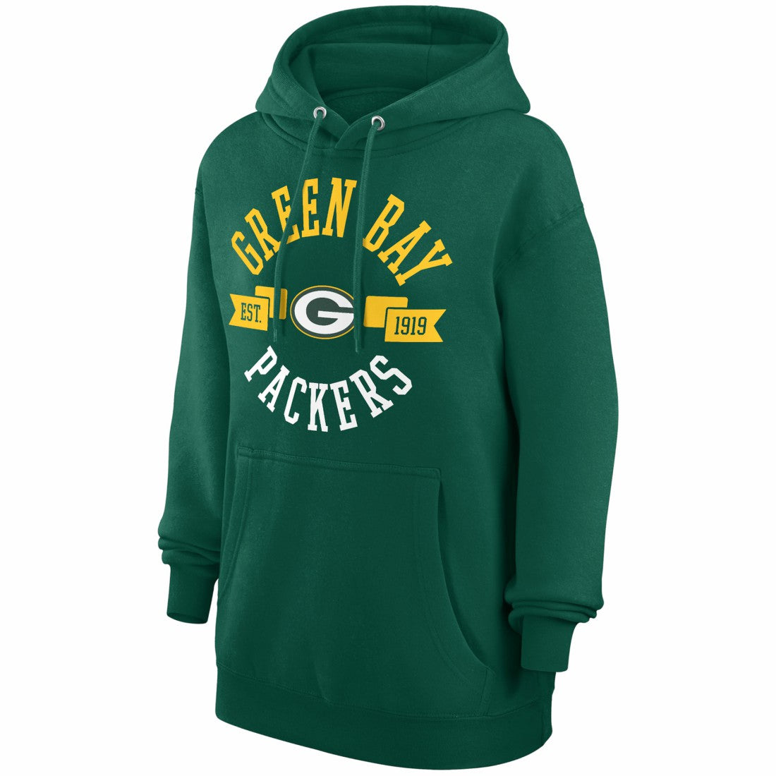 Green Bay Packers G-III 4Her by Carl Banks Women's City Graphic Team Fleece Pullover Hoodie - Green online