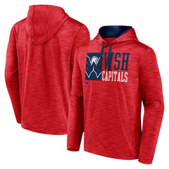 Washington Capitals Fanatics Never Quit Pullover Hoodie - Red Hoodies