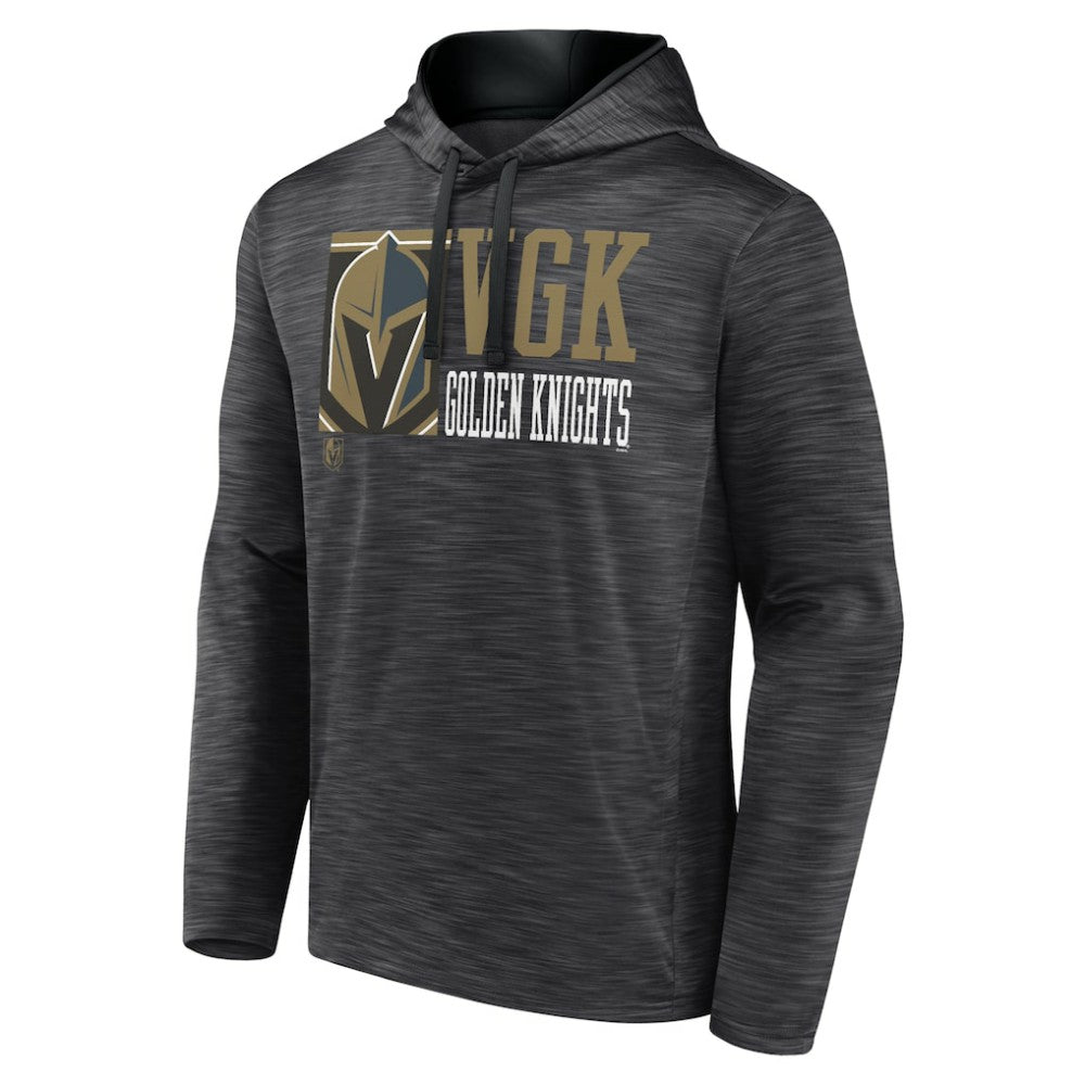 Vegas Golden Knights Fanatics Never Quit Pullover Hoodie - Charcoal Hoodies