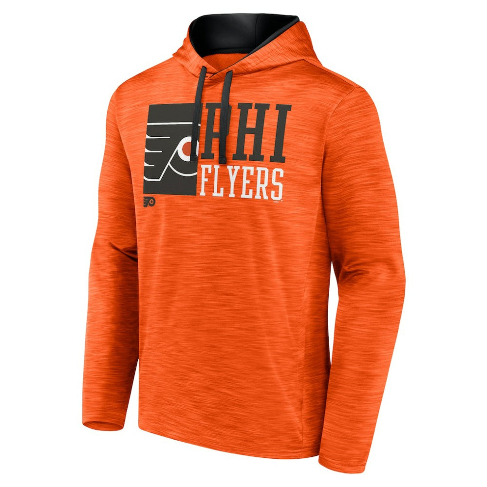 Philadelphia Flyers Fanatics Never Quit Pullover Hoodie - Orange Hoodies
