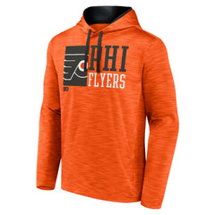 Philadelphia Flyers Fanatics Never Quit Pullover Hoodie - Orange Hoodies