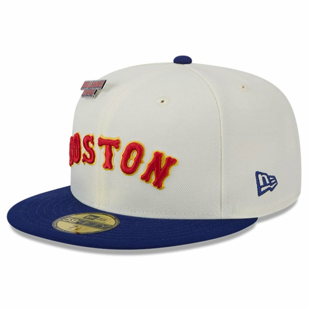 Boston Red Sox Big League Chew Original 59FIFTY Fitted Hat White