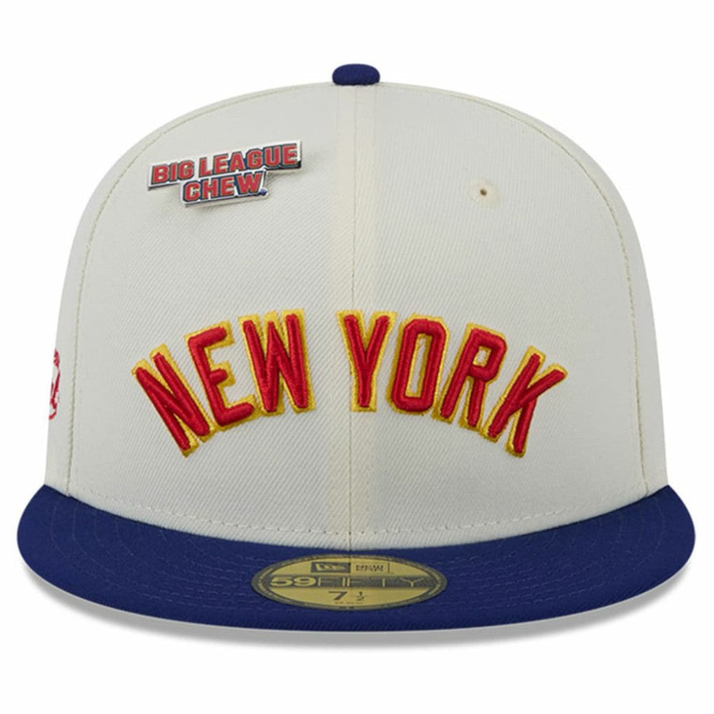 New York Yankees Big League Chew Original 59FIFTY Fitted Hat White
