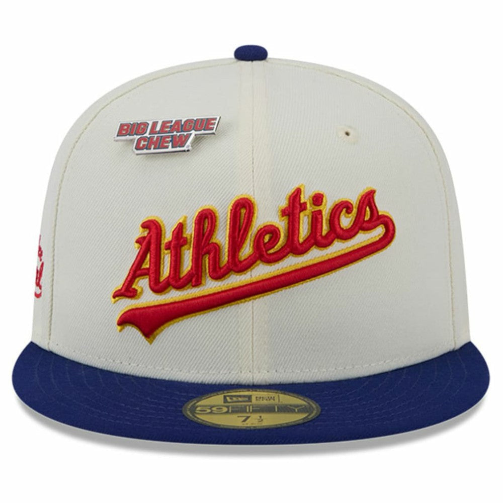 Athletics Big League Chew Original 59FIFTY Fitted Hat White