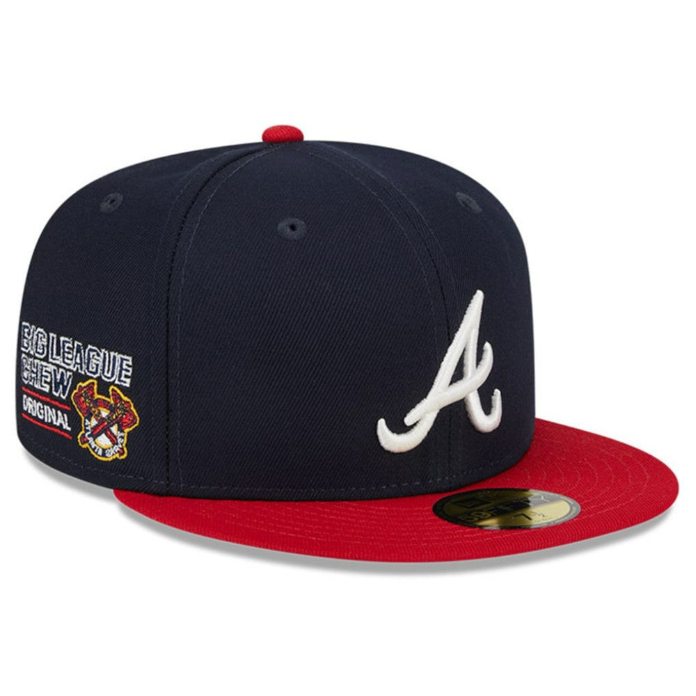 Atlanta Braves Big League Chew Team 59FIFTY Fitted Hat Navy