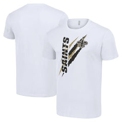 New Orleans Saints Starter Color Scratch T-Shirt - White online
