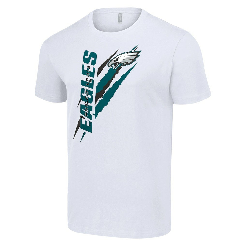 Philadelphia Eagles Starter Color Scratch T-Shirt - White discount