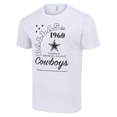 Dallas Cowboys Starter City Arch Team T-Shirt - White outlet