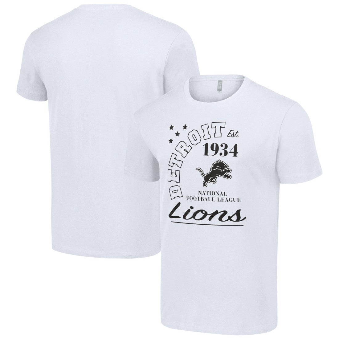Detroit Lions Starter City Arch Team T-Shirt - White sale