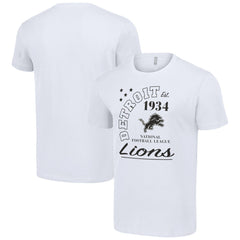 Detroit Lions Starter City Arch Team T-Shirt - White sale