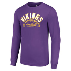 Minnesota Vikings Starter Half Ball Team Long Sleeve T-Shirt - Purple cheap
