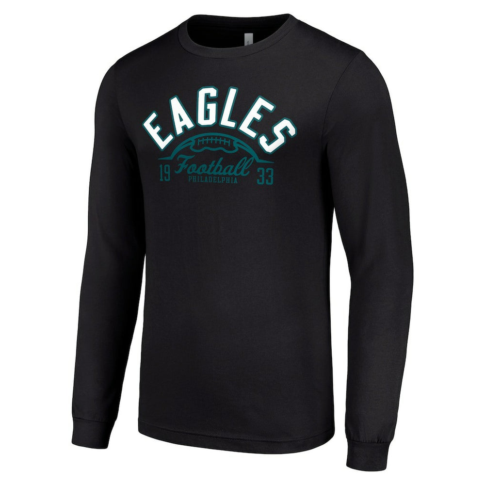 Philadelphia Eagles Starter Half Ball Team Long Sleeve T-Shirt - Black online