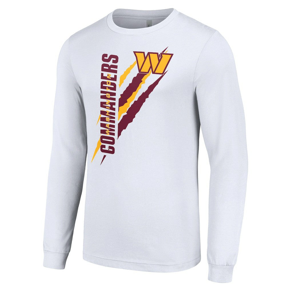 Washington Commanders Starter Color Scratch Long Sleeve T-Shirt - White outlet