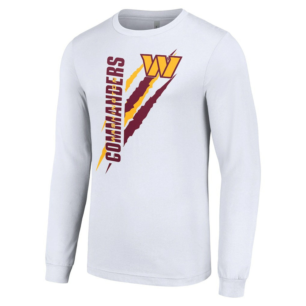 Washington Commanders Starter Color Scratch Long Sleeve T-Shirt - White outlet