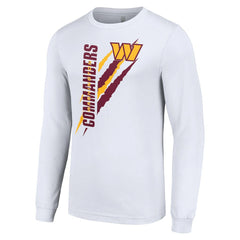Washington Commanders Starter Color Scratch Long Sleeve T-Shirt - White outlet