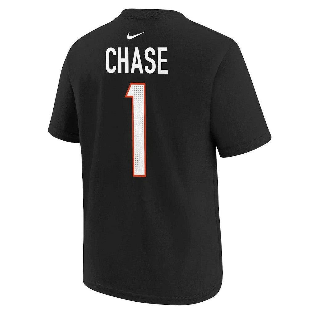 Ja'Marr Chase Cincinnati Bengals Preschool Player Name & Number T-Shirt - Black on sale