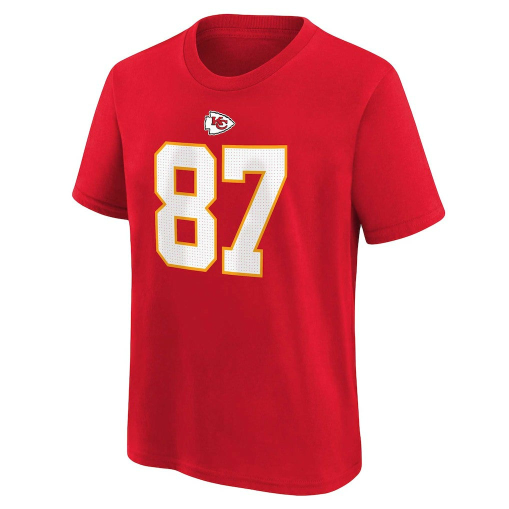 Travis Kelce Kansas City Chiefs Preschool Player Name & Number T-Shirt - Red cheap