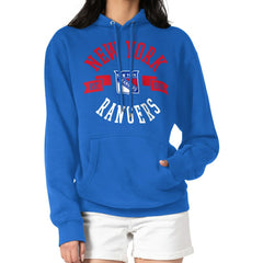 New York Rangers G-III 4Her by Carl Banks Women's City Graphic Fleece Pullover Hoodie - Blue Hoodies