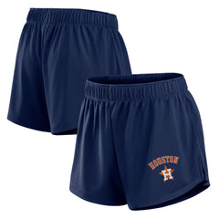 Houston Astros Women's Mesh Shorts Navy