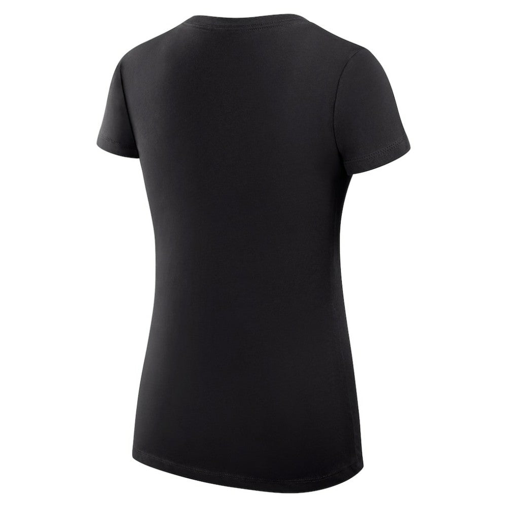 Carolina Hurricanes G-III 4Her by Carl Banks Women's Super-Slim Fit Lightweight City Graphic V-Neck T-Shirt - Black T-shirts