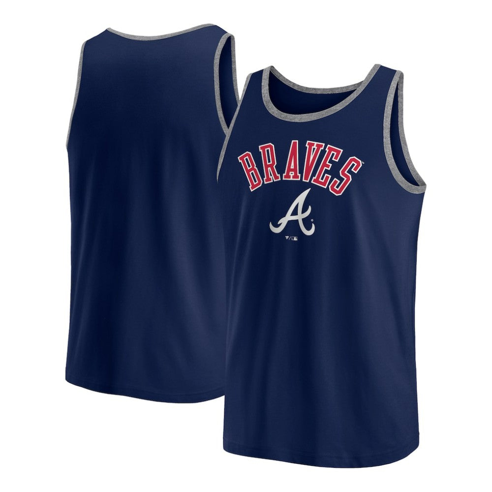 Atlanta Braves Bet Tank Top Navy