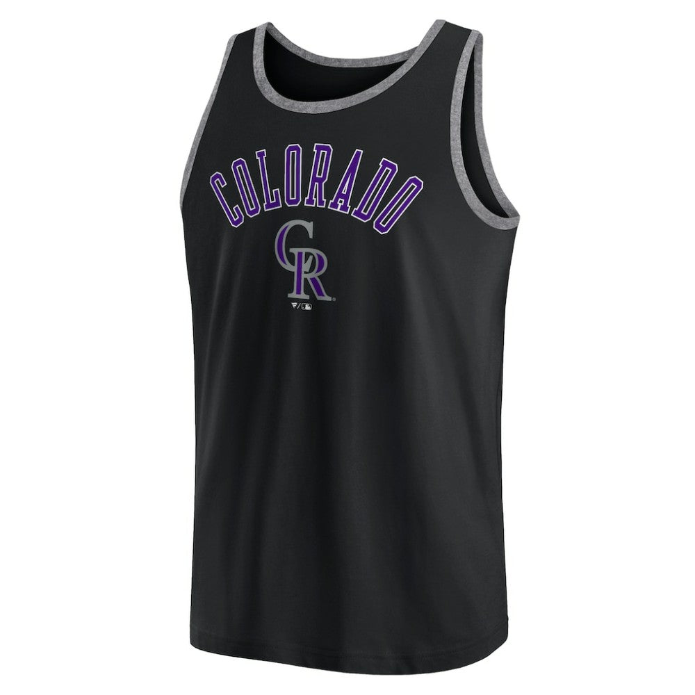 Colorado Rockies Bet Tank Top Black