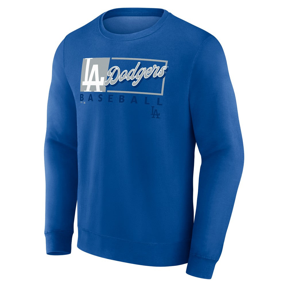 Los Angeles Dodgers Focus Fleece Pullover Sweatshirt Royal