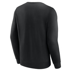 Miami Marlins Focus Fleece Pullover Sweatshirt Black