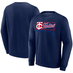 Minnesota Twins Focus Fleece Pullover Sweatshirt Navy