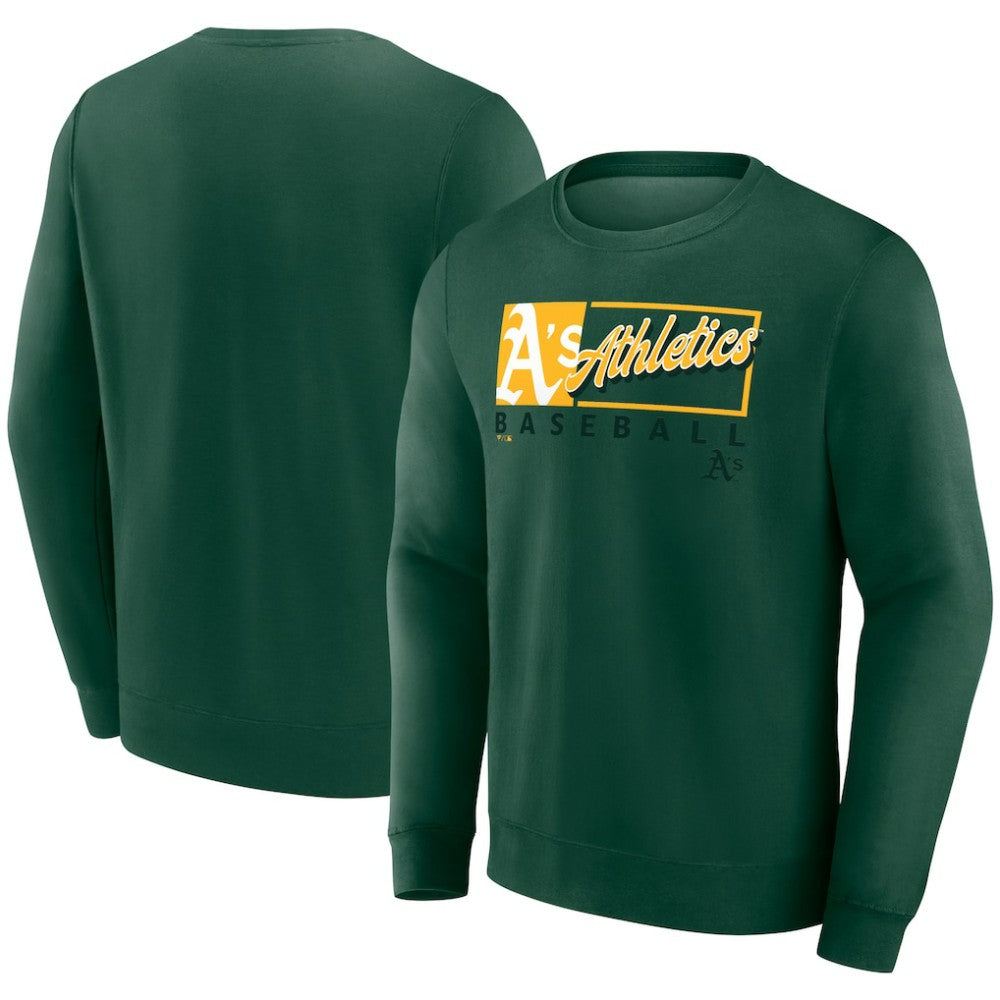 Athletics Focus Fleece Pullover Sweatshirt Green