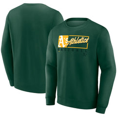 Athletics Focus Fleece Pullover Sweatshirt Green