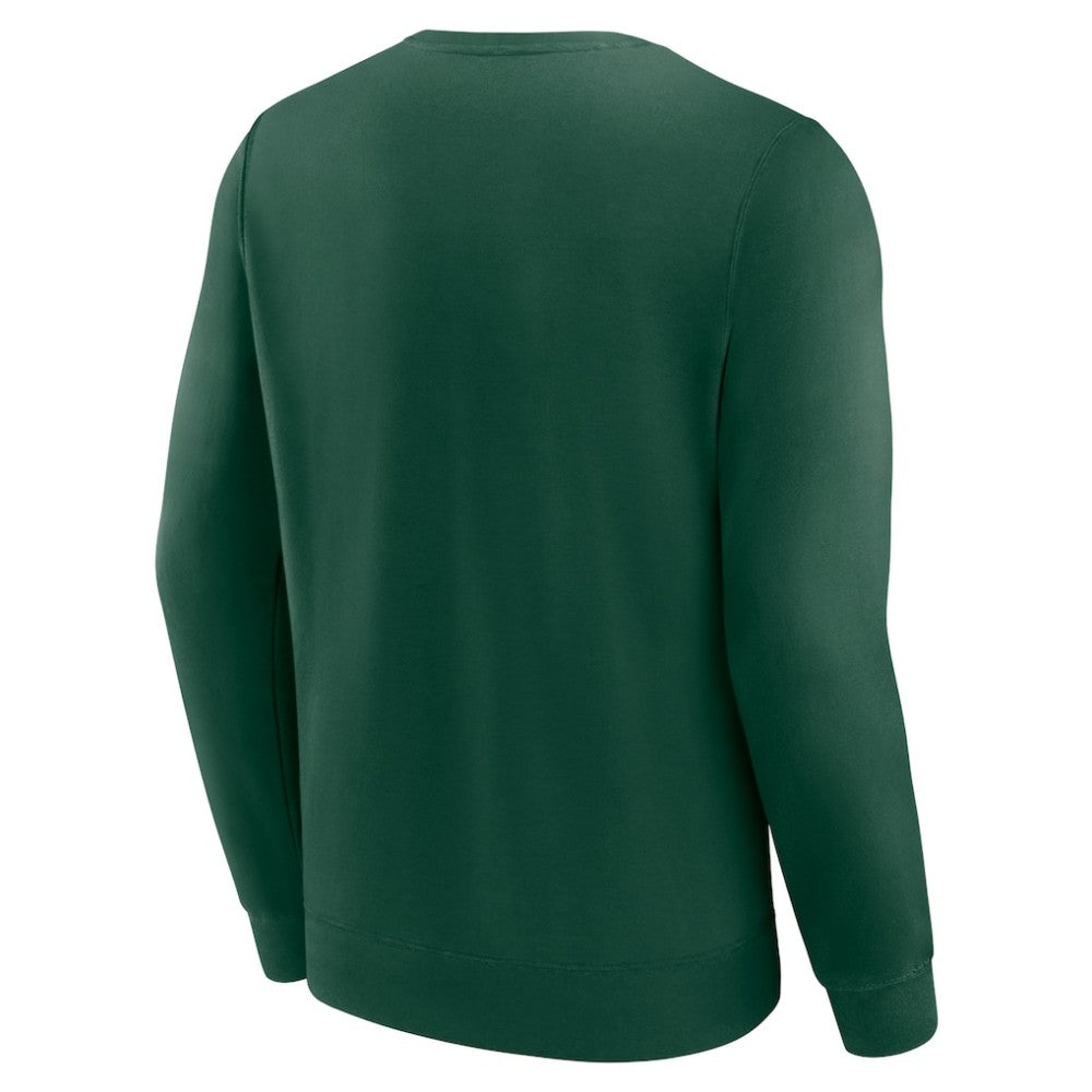 Athletics Focus Fleece Pullover Sweatshirt Green