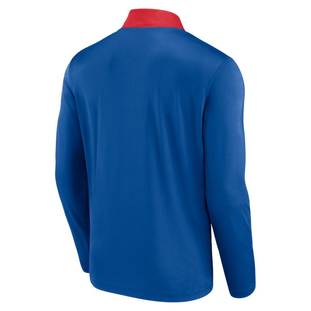 Chicago Cubs Unstoppable Quarter-Zip Top Royal