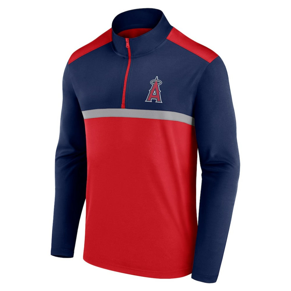 Los Angeles Angels Unstoppable Quarter-Zip Top Red