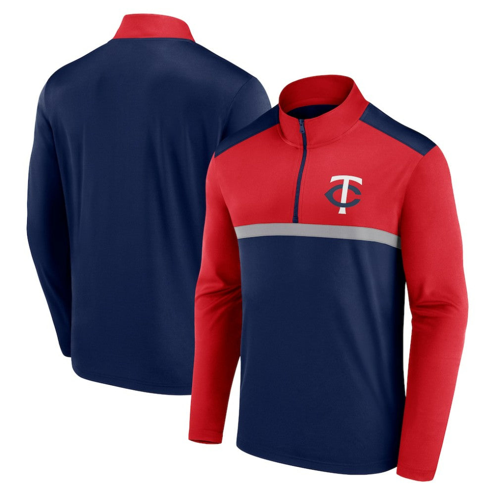 Minnesota Twins Unstoppable Quarter-Zip Top Navy