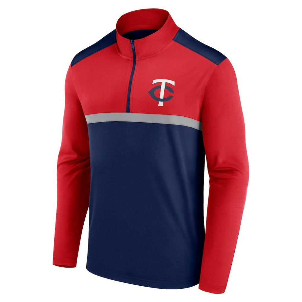 Minnesota Twins Unstoppable Quarter-Zip Top Navy