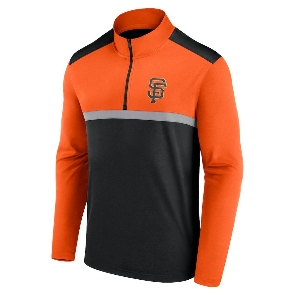 San Francisco Giants Unstoppable Quarter-Zip Top Black