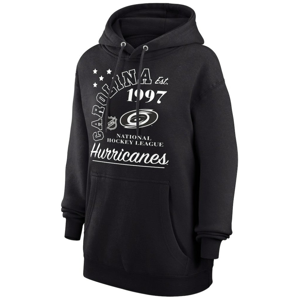 Carolina Hurricanes Starter Arch City Team Graphic Fleece Pullover Hoodie - Black Hoodies