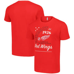 Detroit Red Wings Starter Arch City Team Graphic T-Shirt - Red T-shirts