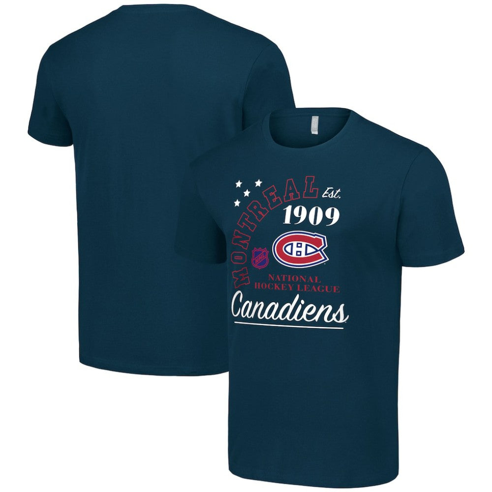 Montreal Canadiens Starter Arch City Team Graphic T-Shirt - Navy T-shirts