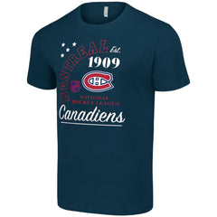 Montreal Canadiens Starter Arch City Team Graphic T-Shirt - Navy T-shirts