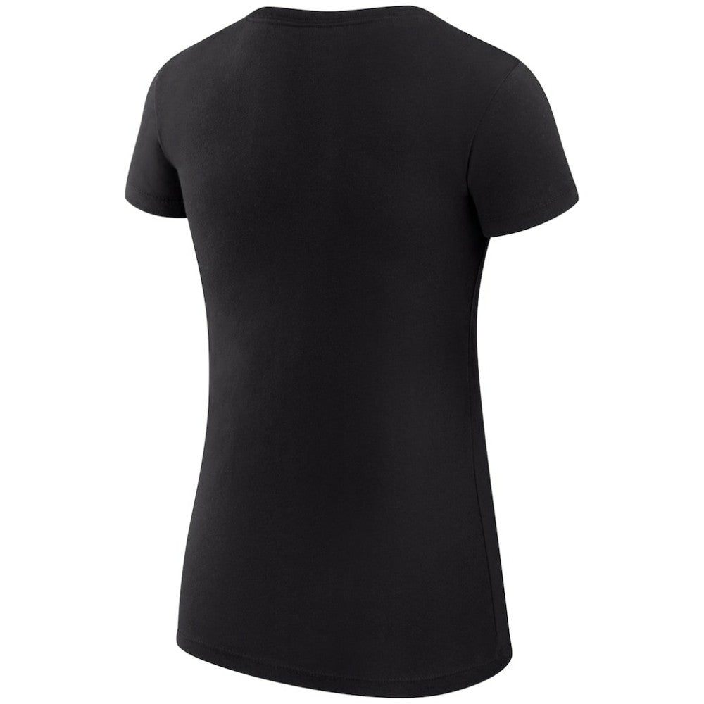 St. Louis Blues G-III 4Her by Carl Banks Women's Super-Slim Fit Lightweight Dot Print Team T-Shirt - Black T-shirts