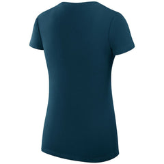 Nashville Predators G-III 4Her by Carl Banks Women's Super-Slim Fit Lightweight Dot Print Team V-Neck T-Shirt - Navy T-shirts