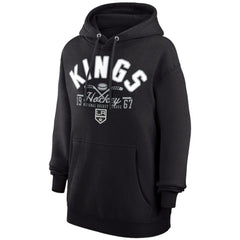 Los Angeles Kings Starter Puck Pullover Hoodie - Black Hoodies