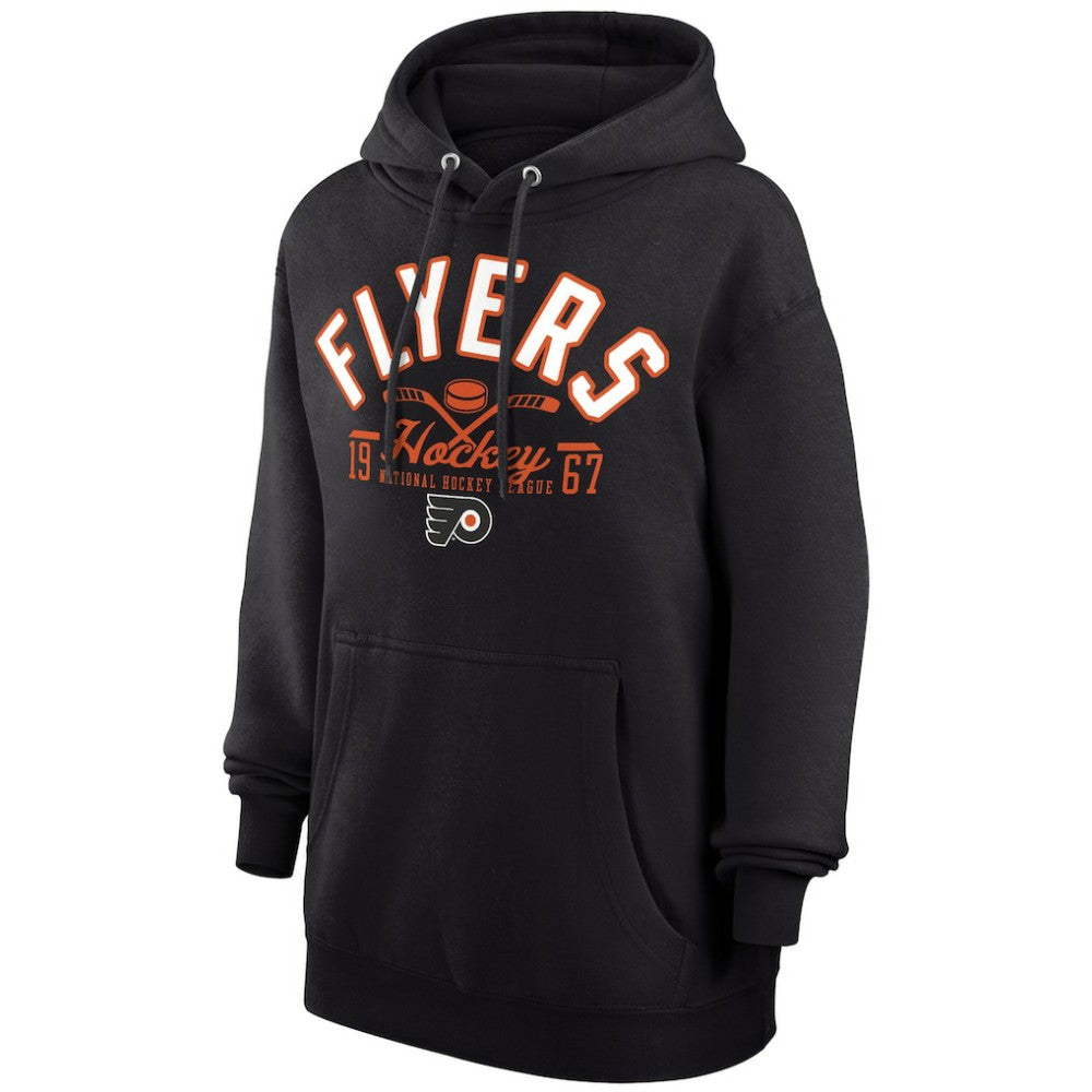 Philadelphia Flyers Starter Puck Pullover Hoodie - Black Hoodies