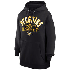 Pittsburgh Penguins Starter Puck Pullover Hoodie - Black Hoodies