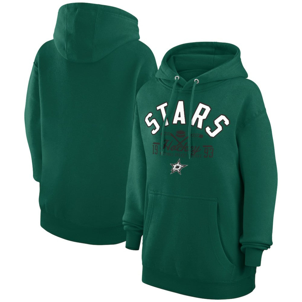 Dallas Stars Starter Puck Pullover Hoodie - Green Hoodies