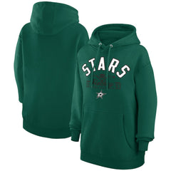 Dallas Stars Starter Puck Pullover Hoodie - Green Hoodies