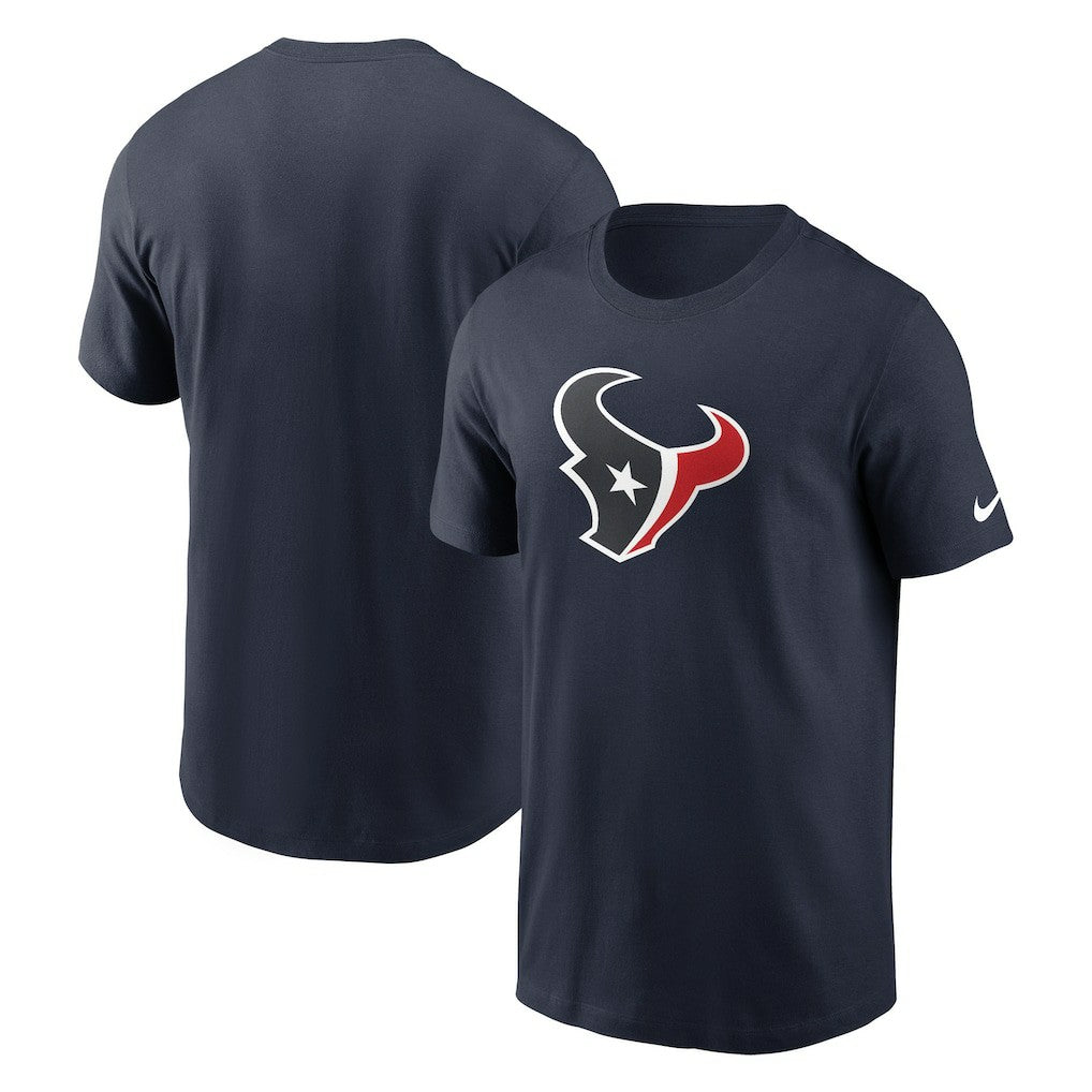 Houston Texans Primetime Logo Essential T-Shirt - Navy sale