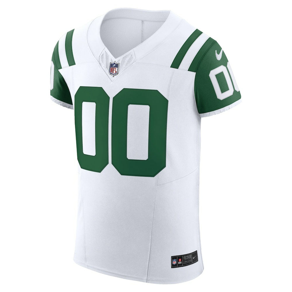 New York Jets Vapor F.U.S.E. Elite Custom Jersey - White for sale